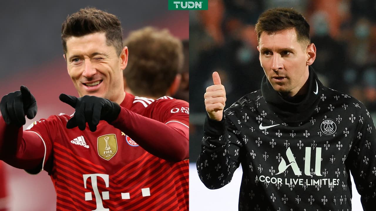 Lewandowski le gana a Messi ser "el mejor jugador del mundo" en 2021