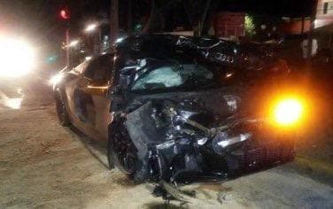 En 2017, Alan Pulido destrozó su Audi de lujo.