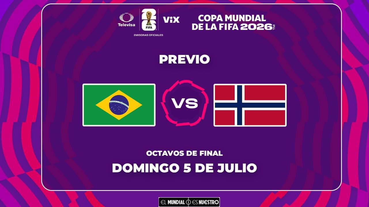 A qué hora y dónde ver el Brasil vs. Noruega de 8avos de Final