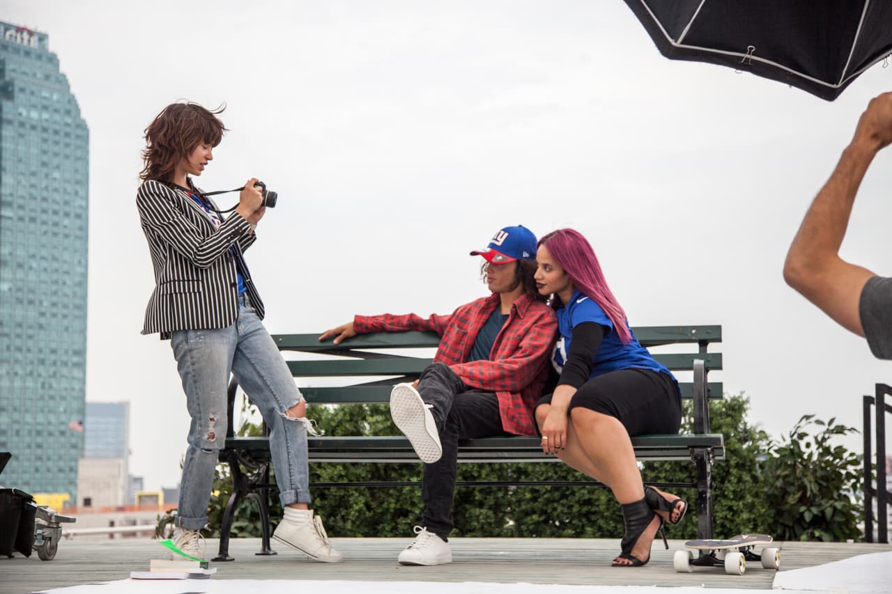 Como fanática de los New York Giants, la bella Dascha Polanco es la líder de la campaña de ropa femenina para aficionadas de la NFL, aquí sus mejores imágenes.