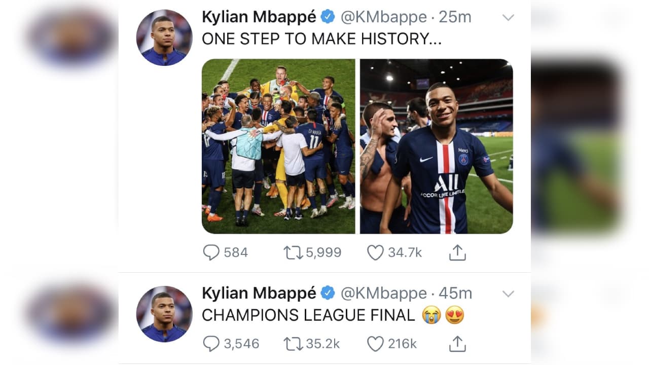Asi celebraron los jugadores del Paris Saint Germain tras conseguir el hist´orico pase a la final del torneo de clubes más prestigioso del mundo.