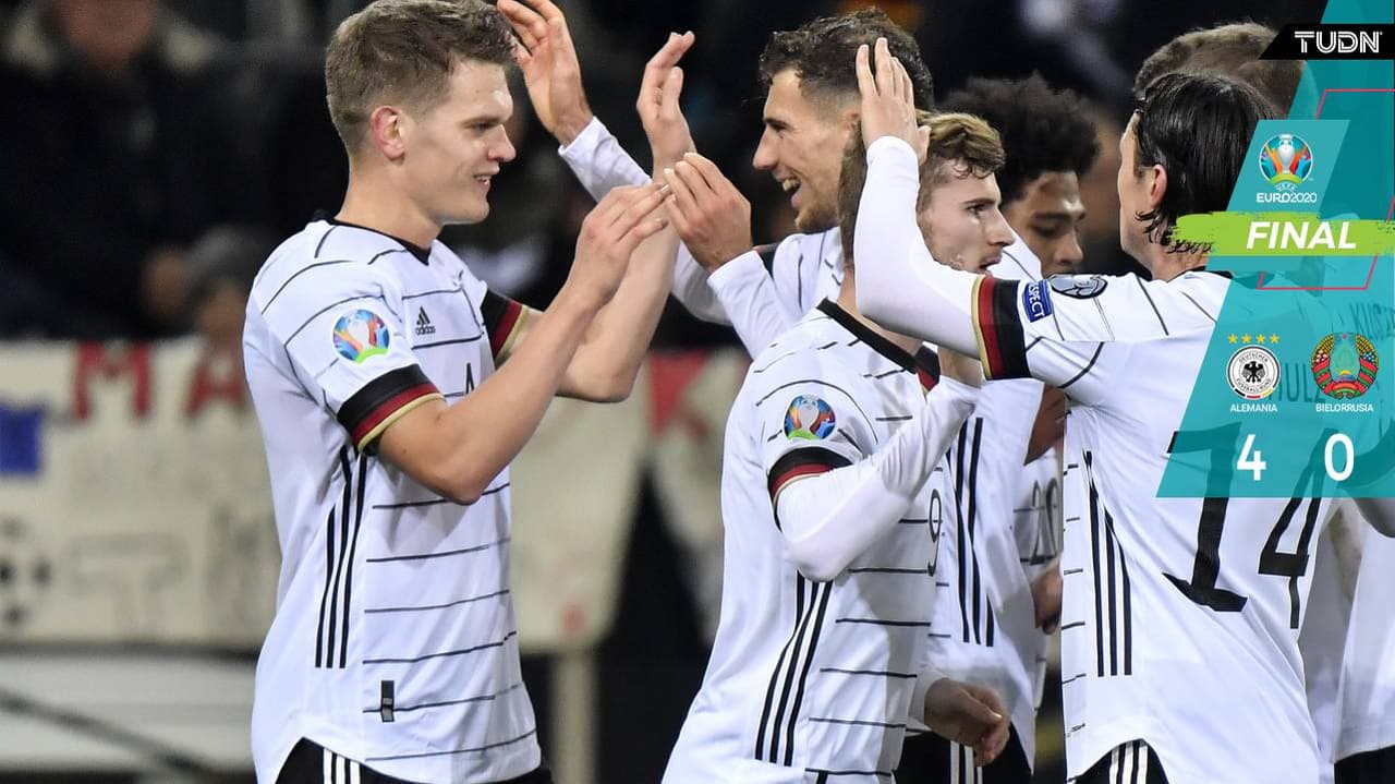 Alemania se luce ante Bielorrusia y clasifica a la Euro 2020