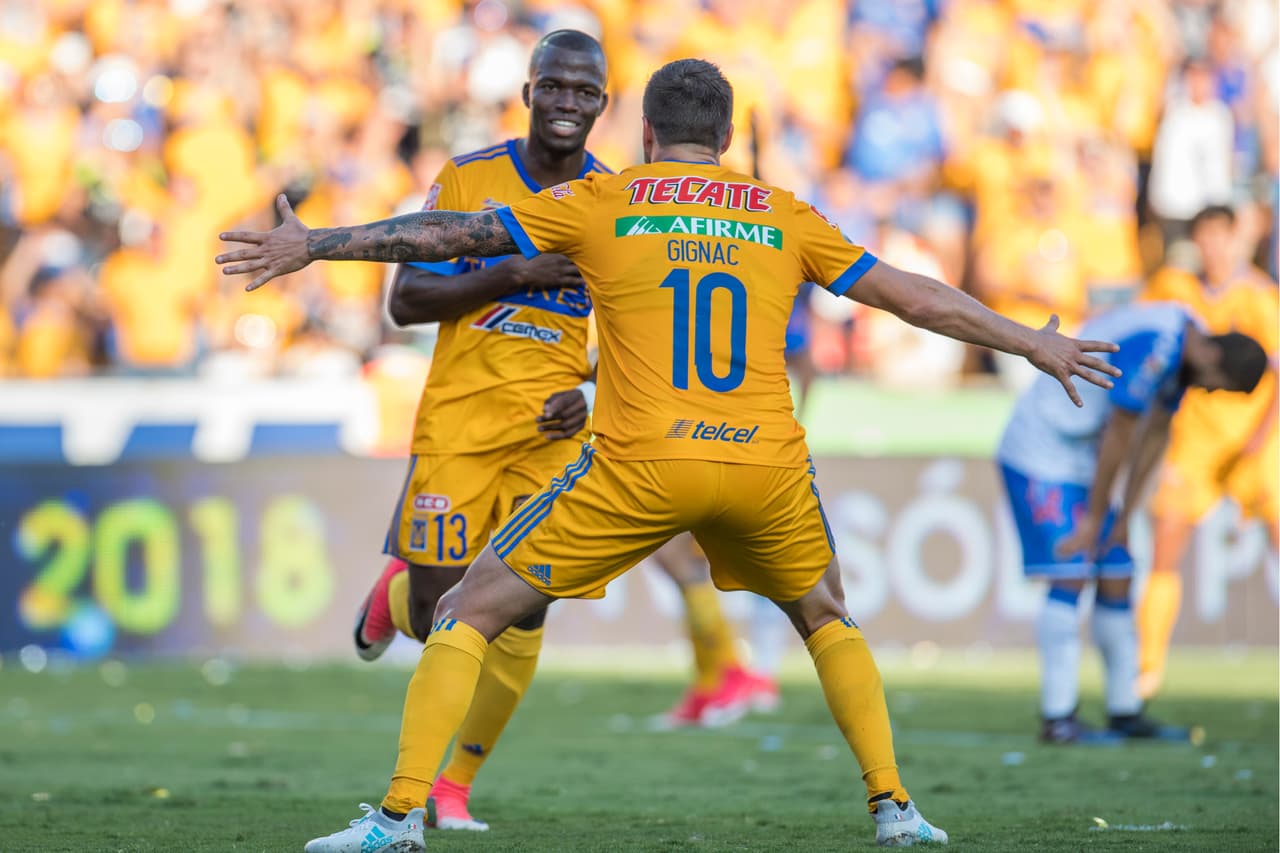 El dominio de Tigres fue abrumador. Desde el primer minuto se mostraron dominadores del encuentro, encajando goles a placer.