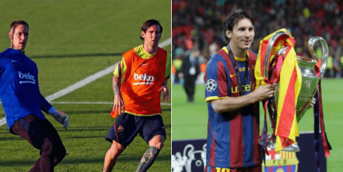 Messi rompe las redes sociales con su nuevo look, apareció sin barba y la gente enloqueció creando memes.