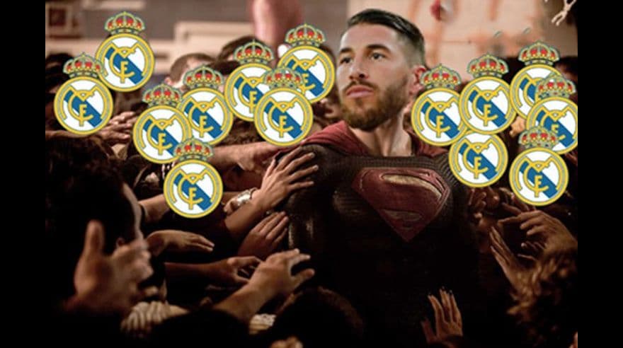 El clásico más seguido del mundo no pasó desapercibido en las redes sociales que elogiaron a Sergio Ramos y criticaron el arbitraje.