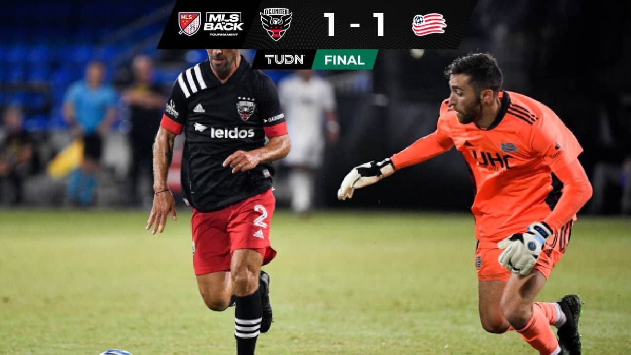 Federico Higuaín rescató el empate para DC aprovechando un ‘oso’ monumental