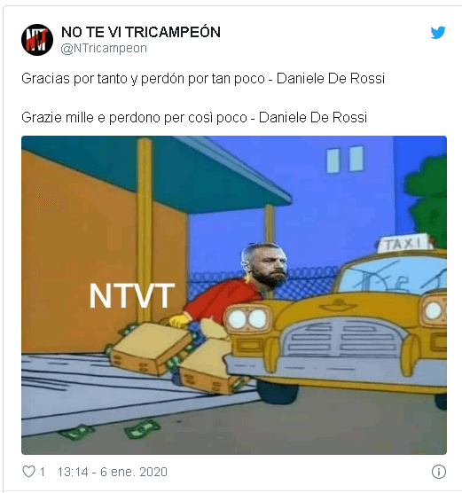 Así reaccionan las redes sociales ante el retiro del italiano.