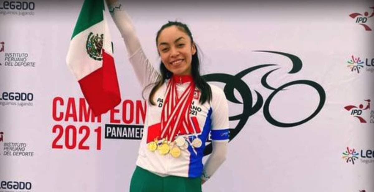 Yareli Acevedo candidata al ciclismo para Tokyo 2020