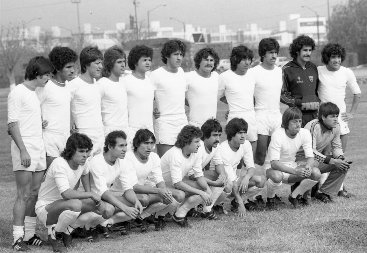 Selección Mexicana en 1980.