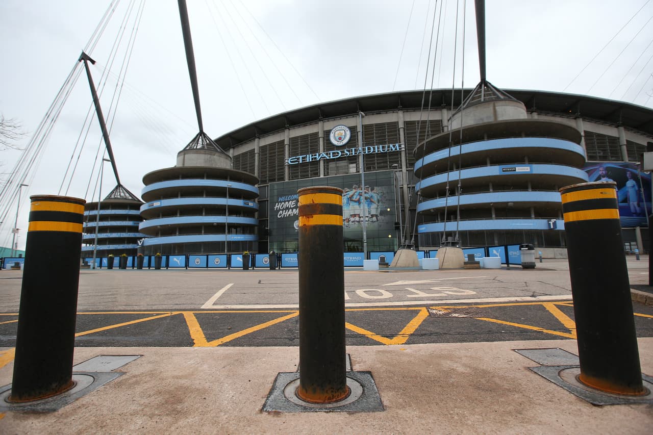 El Etihad Stadium, casa del Manchester City F.C.