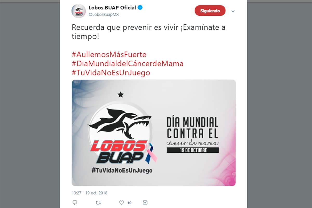 Lobos BUAP.