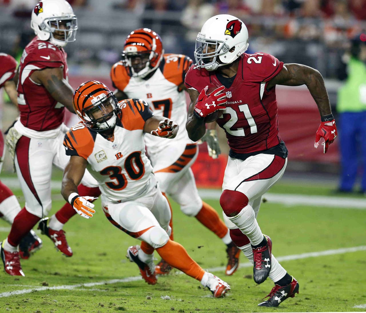 Patrick Peterson tiene un esguince de tobillo pero puede jugar la Semana 12