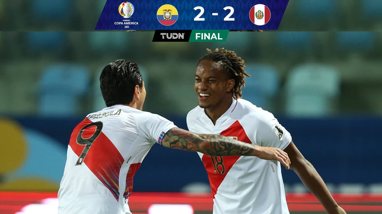 Perú se enracha y con Ormeño en cancha amargan juego a Ecuador