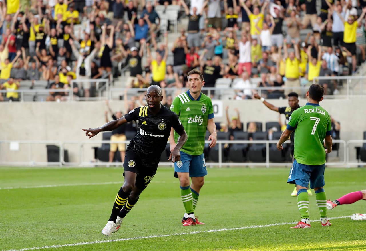 Un gol de Bradley Wright-Phillips los puso en ventaja.
<br>