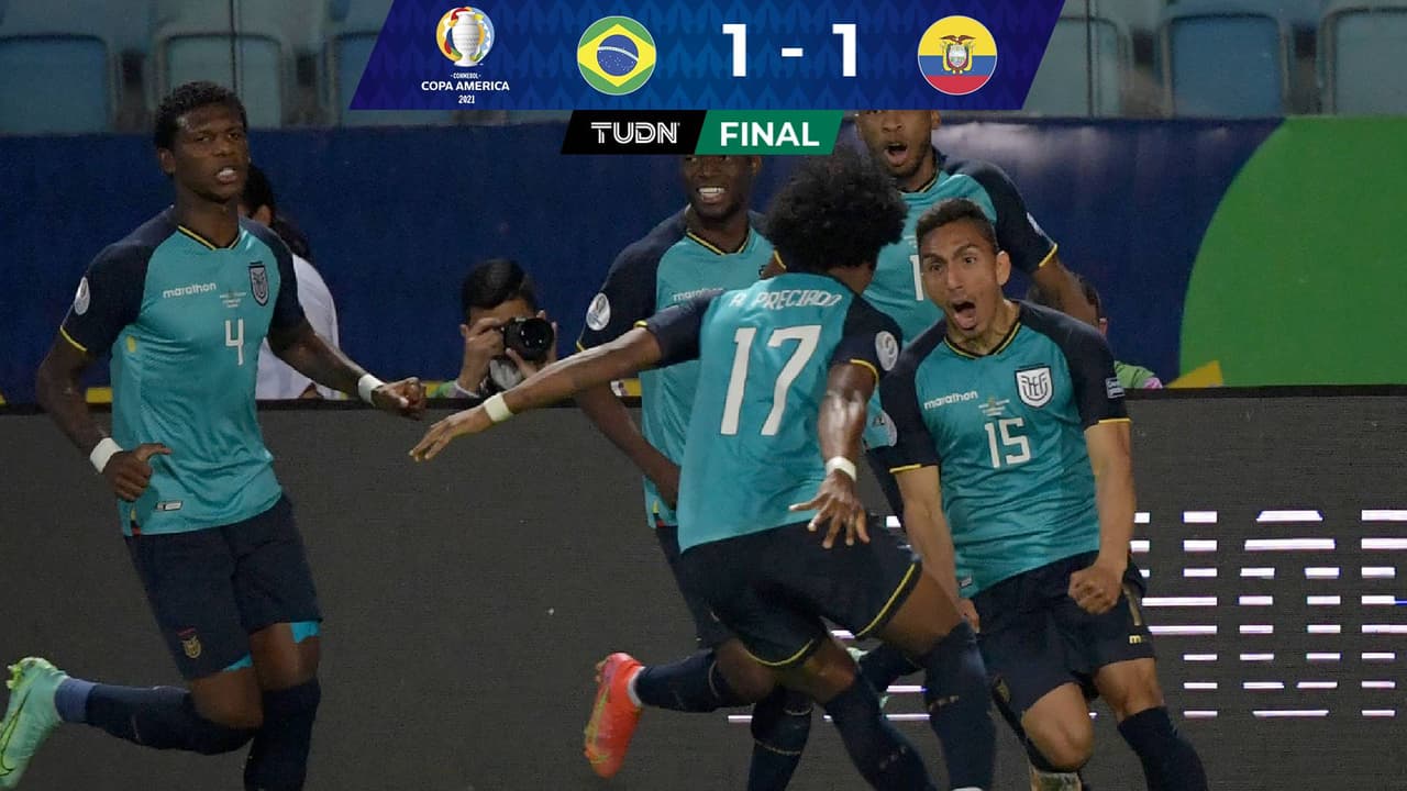 Ecuador rompe racha de Brasil y avanza a Cuartos de Final