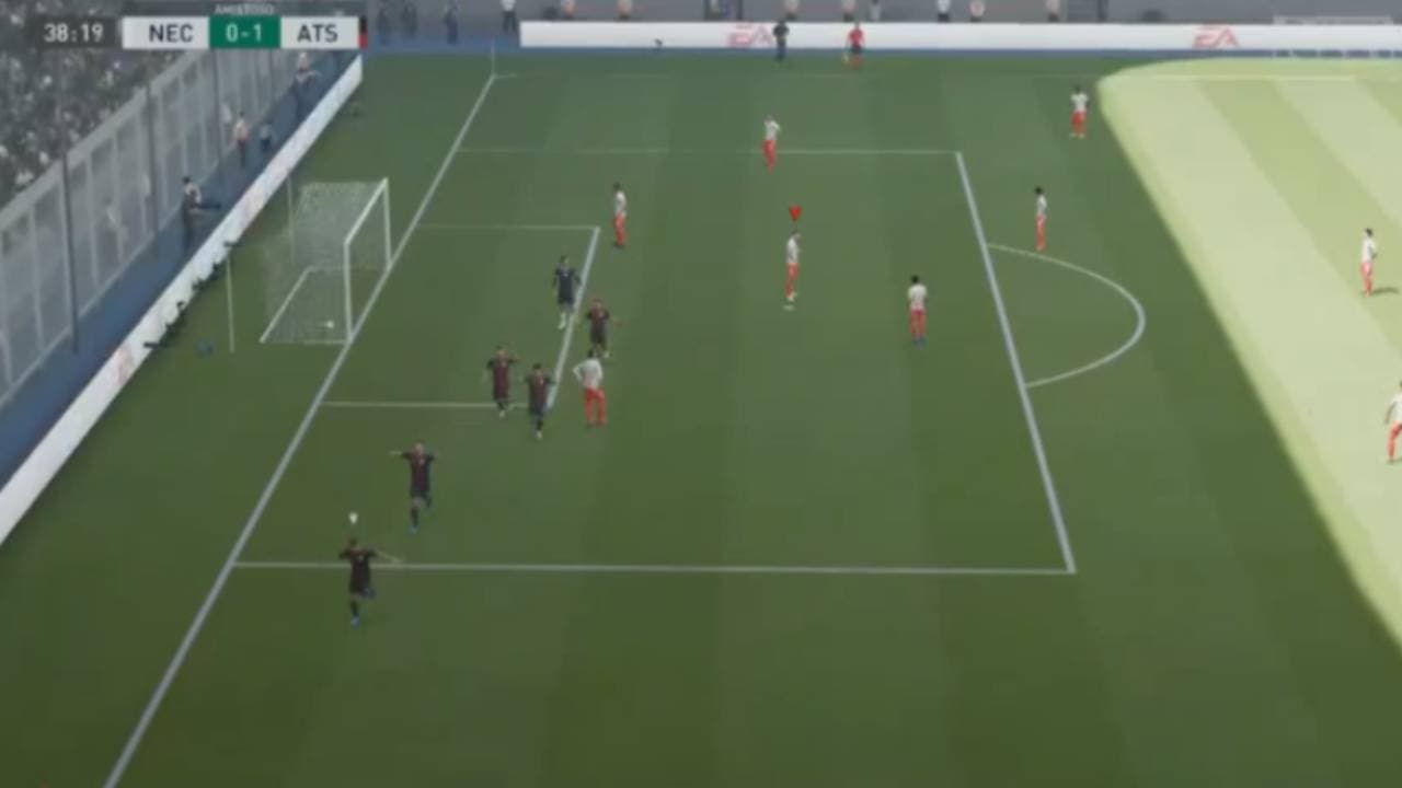 Carlos Guzmán cayó por la mínima ante Jairo Torres y por el momento los rojinegros son octavos en la tabla general del futbol virtual.