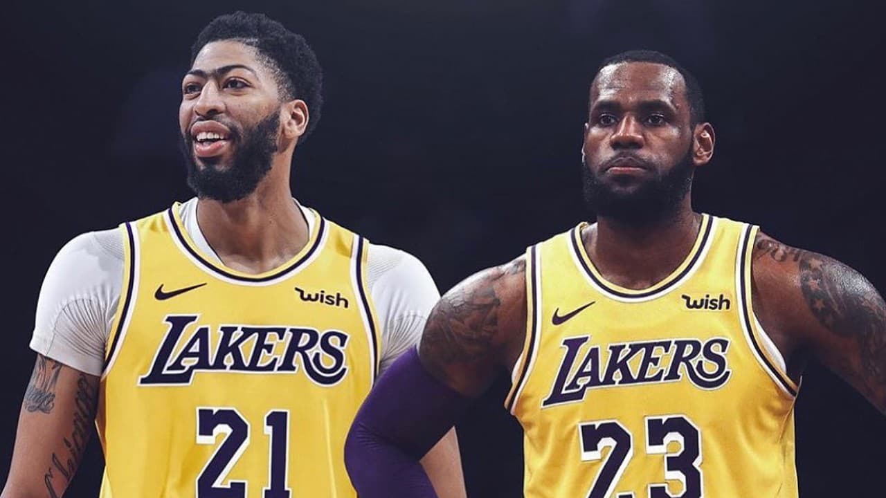 LeBron James ya le dio la bienvenida a Anthony Davis a los Lakers