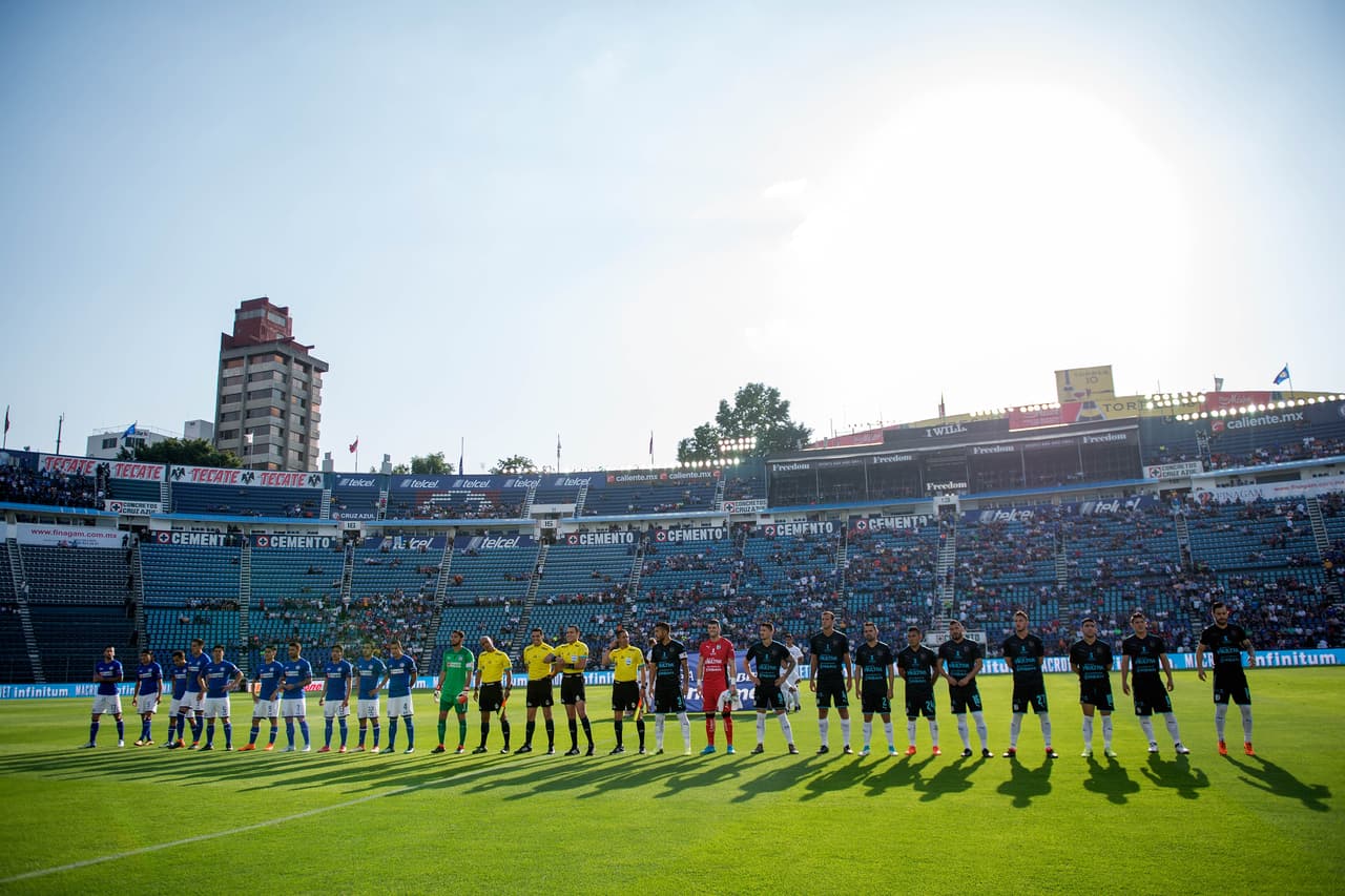 <b>Estadio Azul - Cruz Azul 0-1 Querétaro: </b>11,085 espectadores.