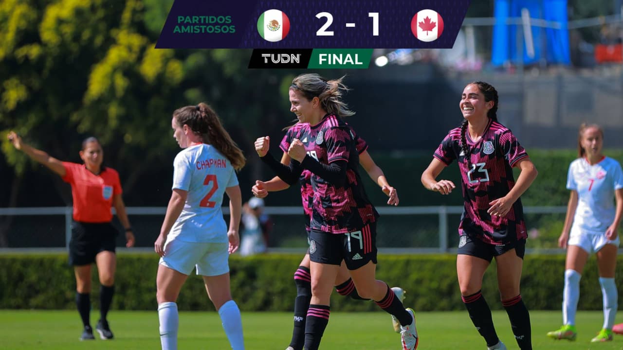 La Selección Mexicana femenil venció a Canadá en el CAR