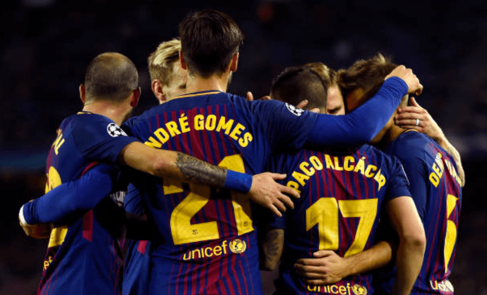 Barcelona lideró invicto su grupo tras vencer 2-0 al Sporting Lisboa
