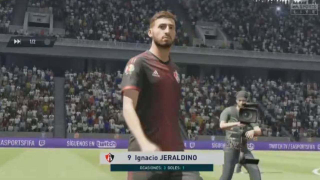 Carlos Guzmán cayó por la mínima ante Jairo Torres y por el momento los rojinegros son octavos en la tabla general del futbol virtual.