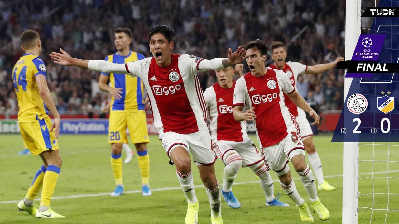 Con gol de Edson Álvarez, Ajax se metió a Champions League