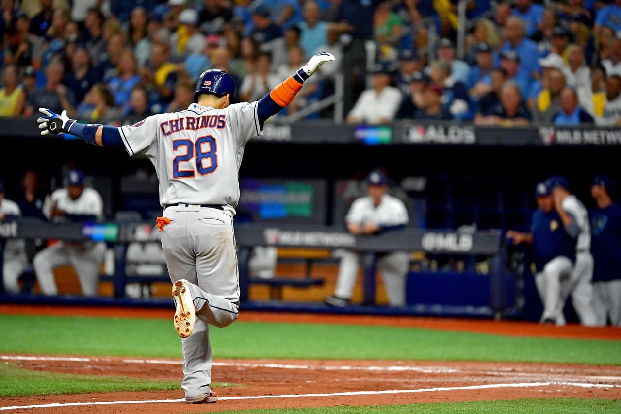 Houston Astros cayó ante Tampa Bay Rays 4-1 en el cuarto juego de la Serie Divisional.