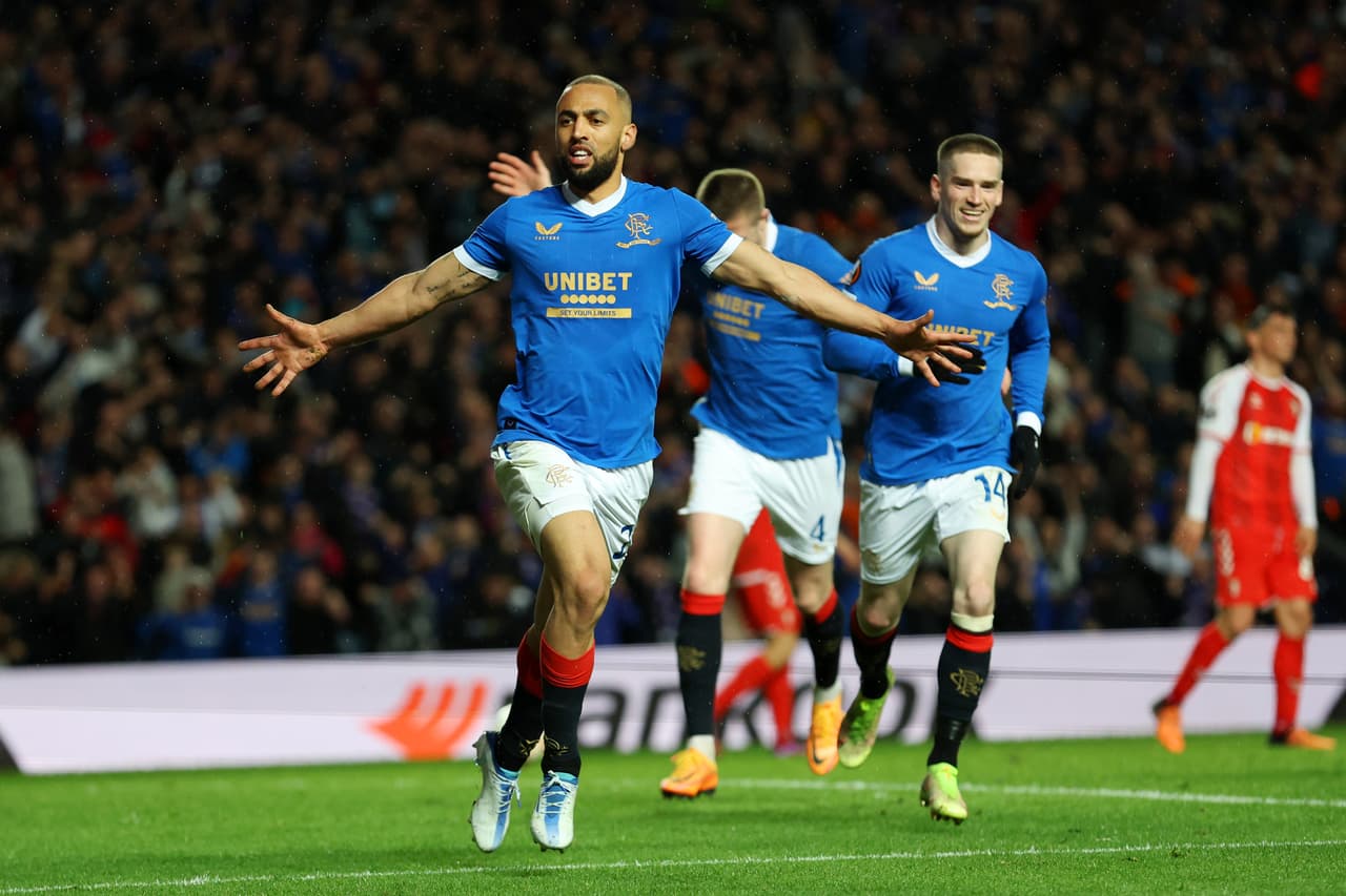 Rangers sufren pero en tiempo extra lograron derrotar al Braga que terminó jugando con nueve elementos.