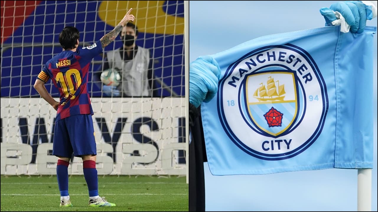 Messi le lanza guiño a Manchester City en redes sociales