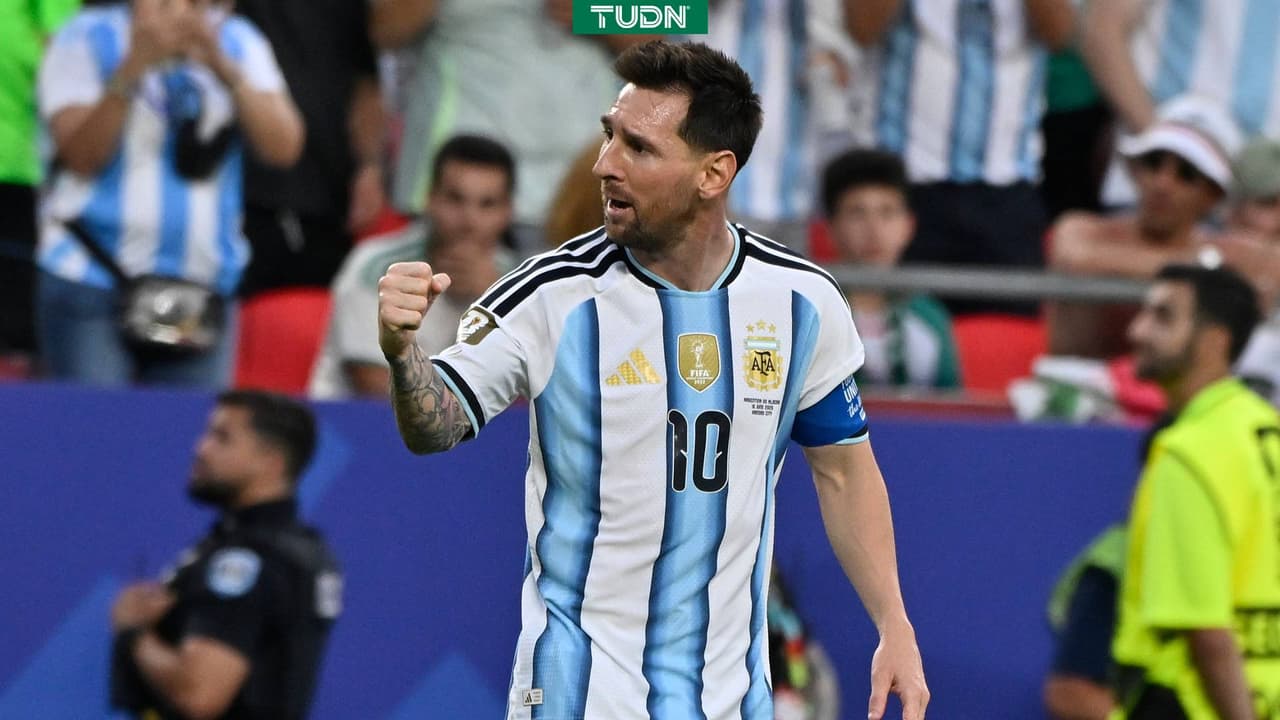 El parche exclusivo que Messi portó en su noche histórica ante Argelia