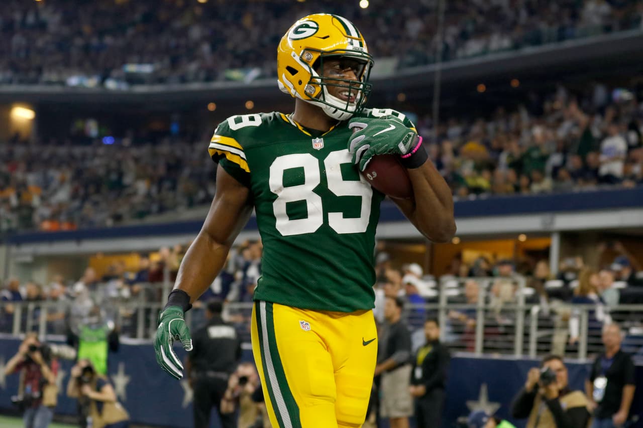 <b>30 TE - JARED COOK</b>
<br>La mitad del mejor juego de NFL de la temporada 2016, Cook demostró en Green Bay que puede ser una pieza valiosa para un contendiente del Super Bowl.