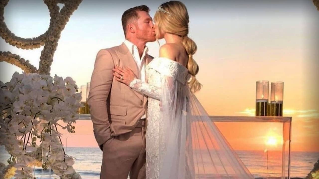 El recuento de la boda de 'Canelo' Álvarez y Fernanda Gómez