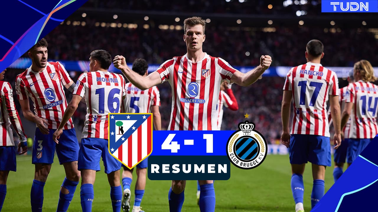 Atlético de Madrid y Obed Vargas califican a Octavos de Final de Champions League