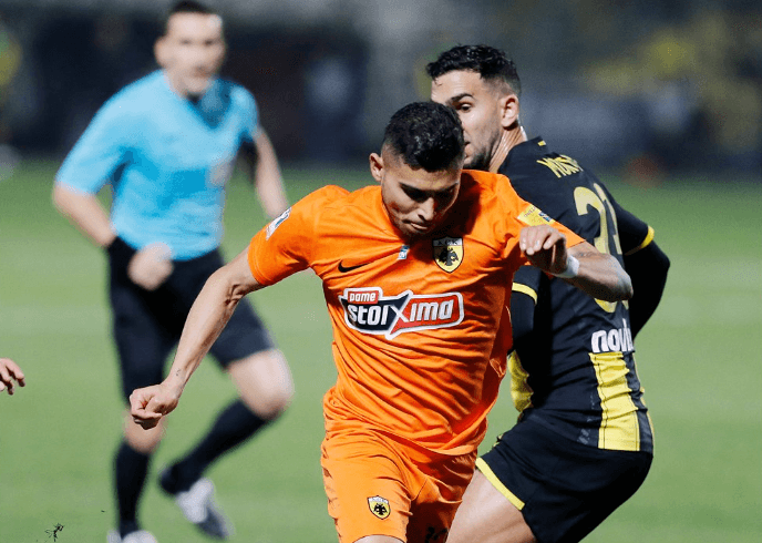 Con Orbelín y Pizarro, el AEK fue eliminado de la Copa de Grecia