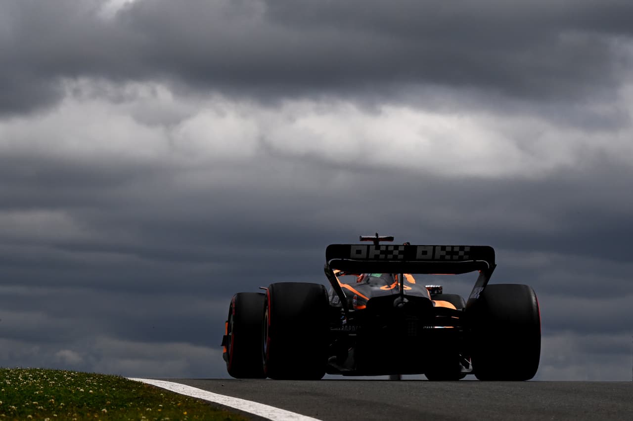 El cielo se veía espectacular aunque muy nublado.