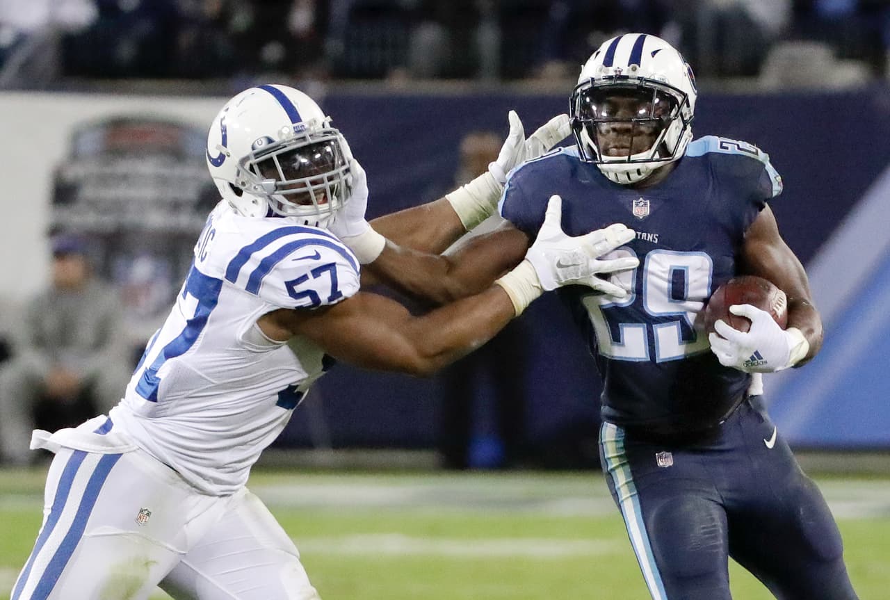 Tennessee regresó a la senda del triunfo con voltereta ante Indianapolis