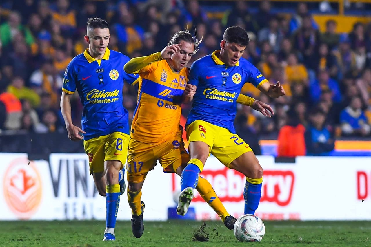 América vs. Tigres | Final Apertura 2023 | Marcador global de 4-1 a favor de las Águilas.