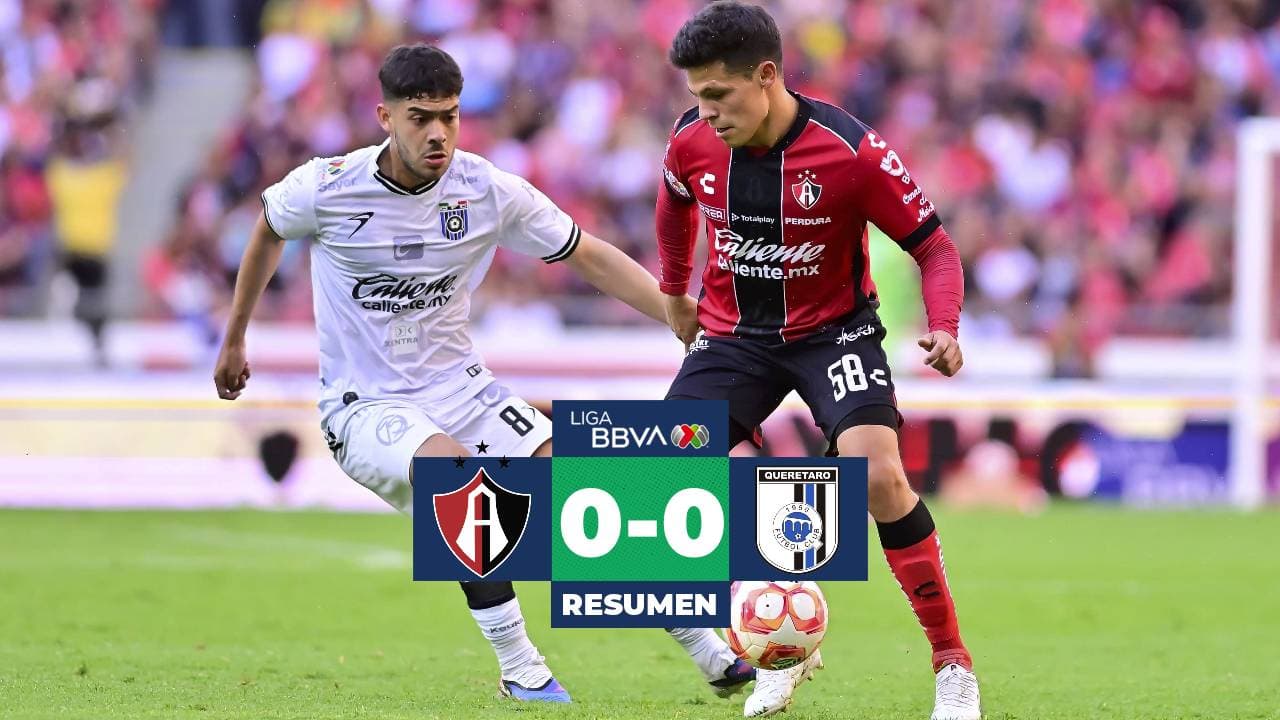 Atlas y Querétaro no se hacen daño en el estadio Jalisco