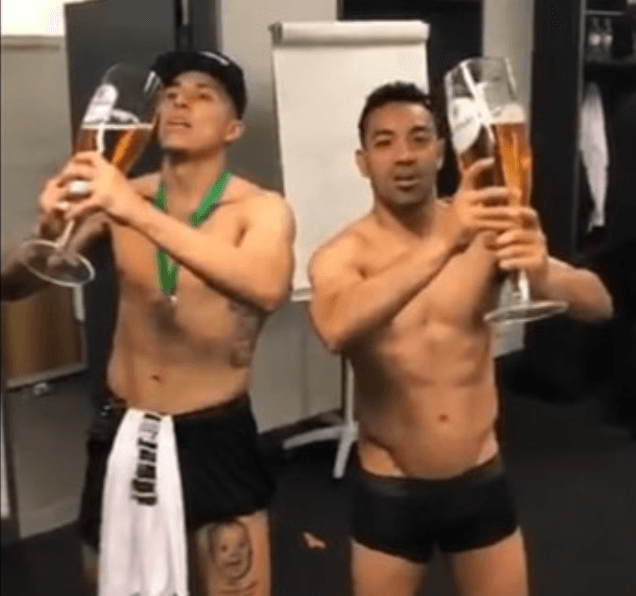 Ambos jugadores fueron vitales en la conquista del Frankfurt.