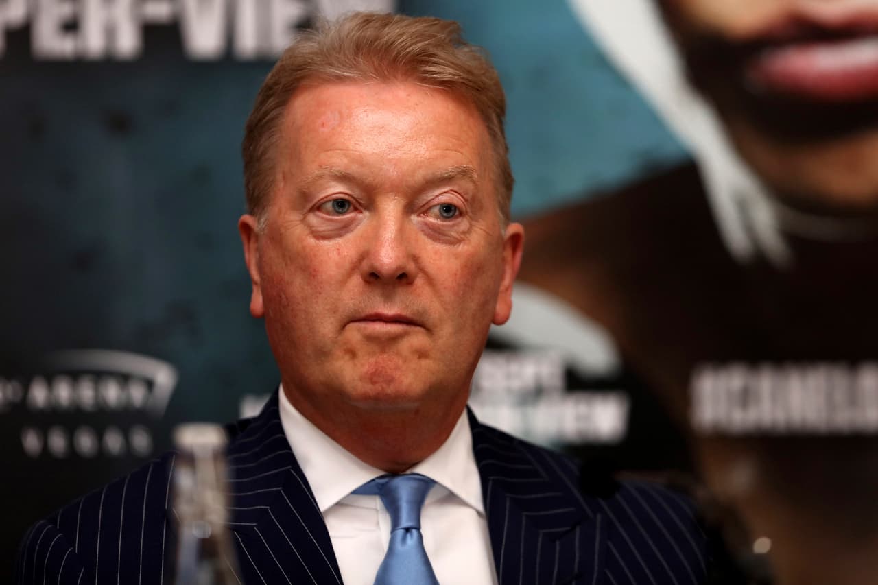 Frank Warren es un reconocido promotor de boxeo mundial que estuvo en la negociación para el combate.