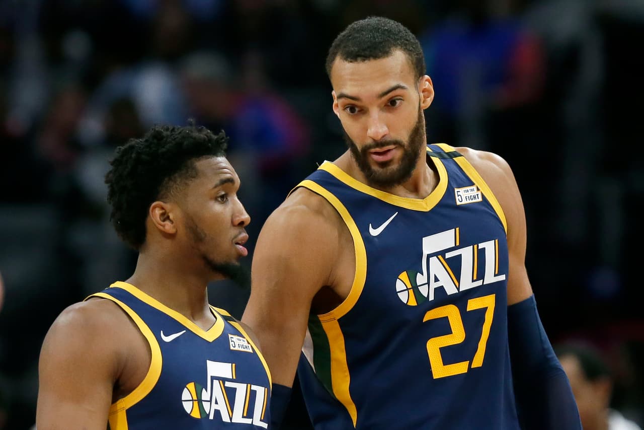 Gobert y Mitchell amigos otra vez, según directivo del Jazz