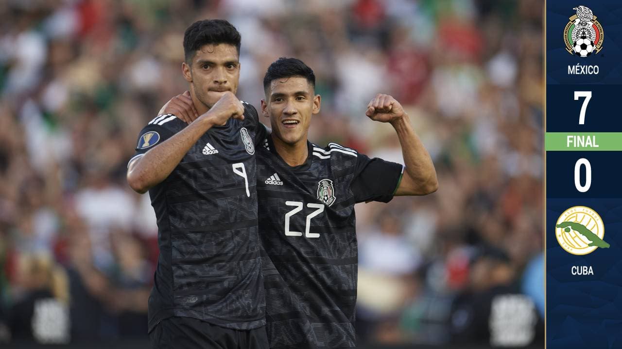 En ‘modo aficionado’, el Tri ganó, gustó y goleó en el debut de Copa Oro