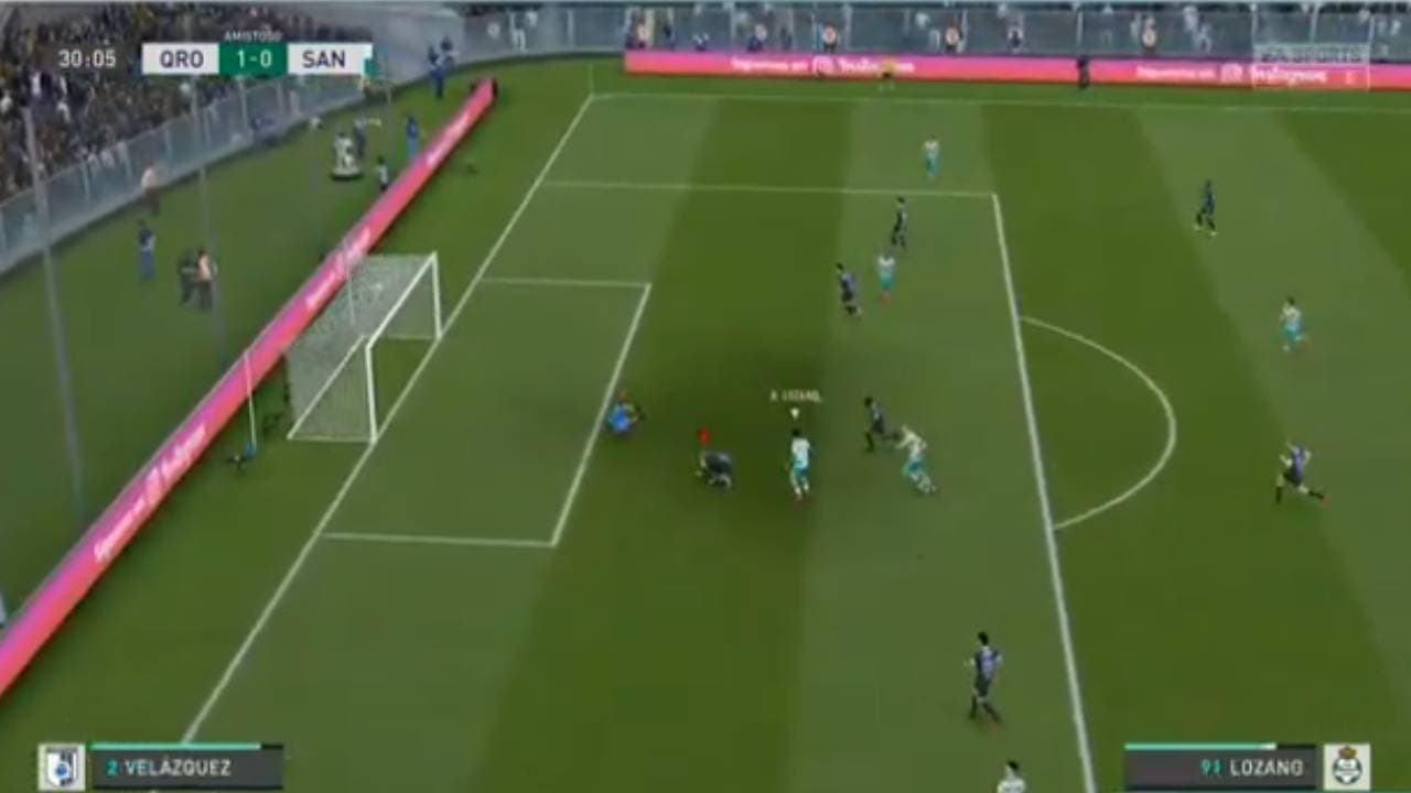 Eduardo Aguirre y Santos doblegaron 2-3 a Jaime Gómez y Querétaro en la eLiga MX.