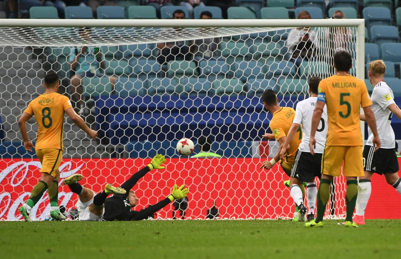 Tomi Juric (Australia): un gol contra Alemania.