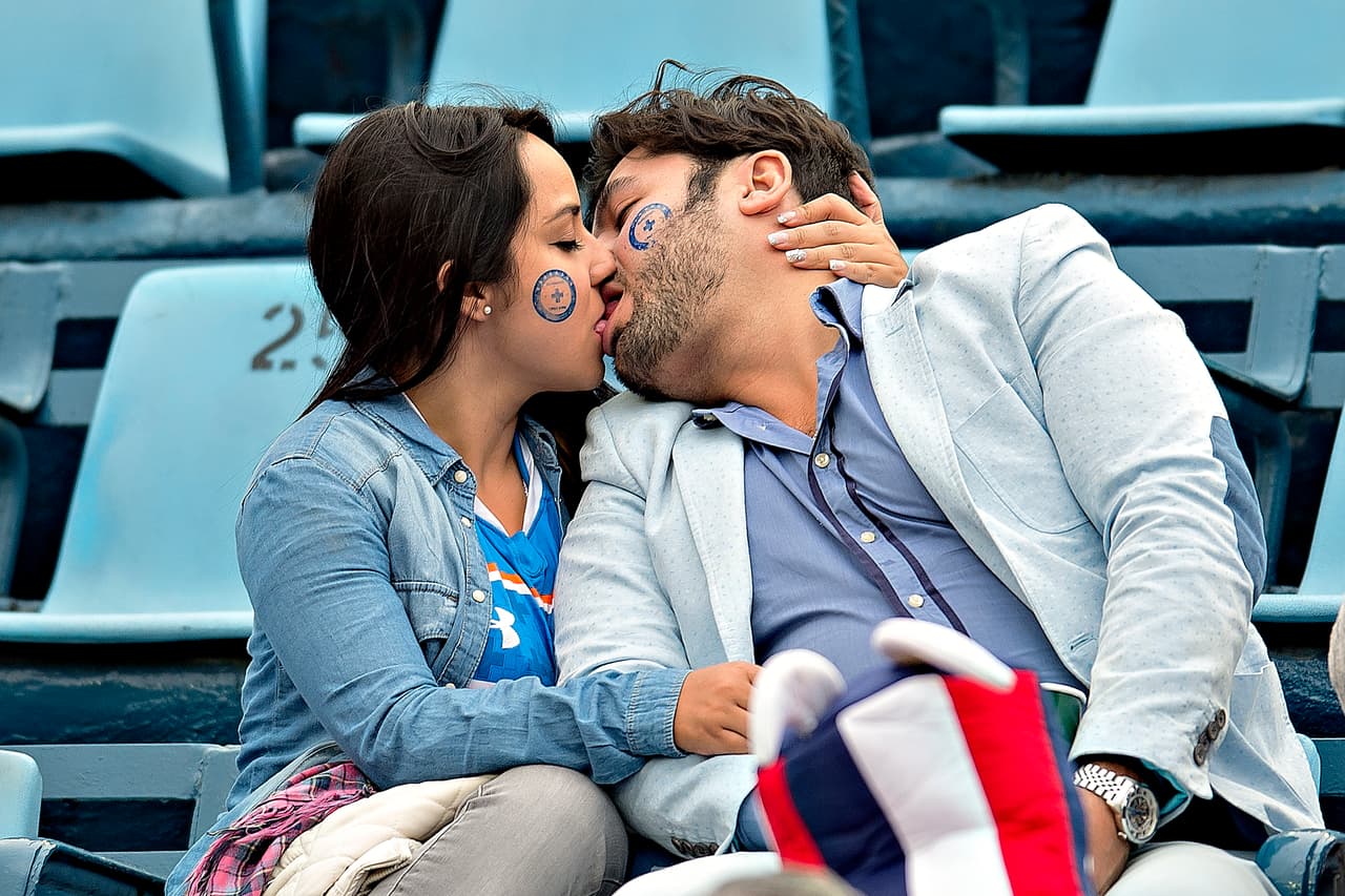 El colorido de la afición en la Jornada 2