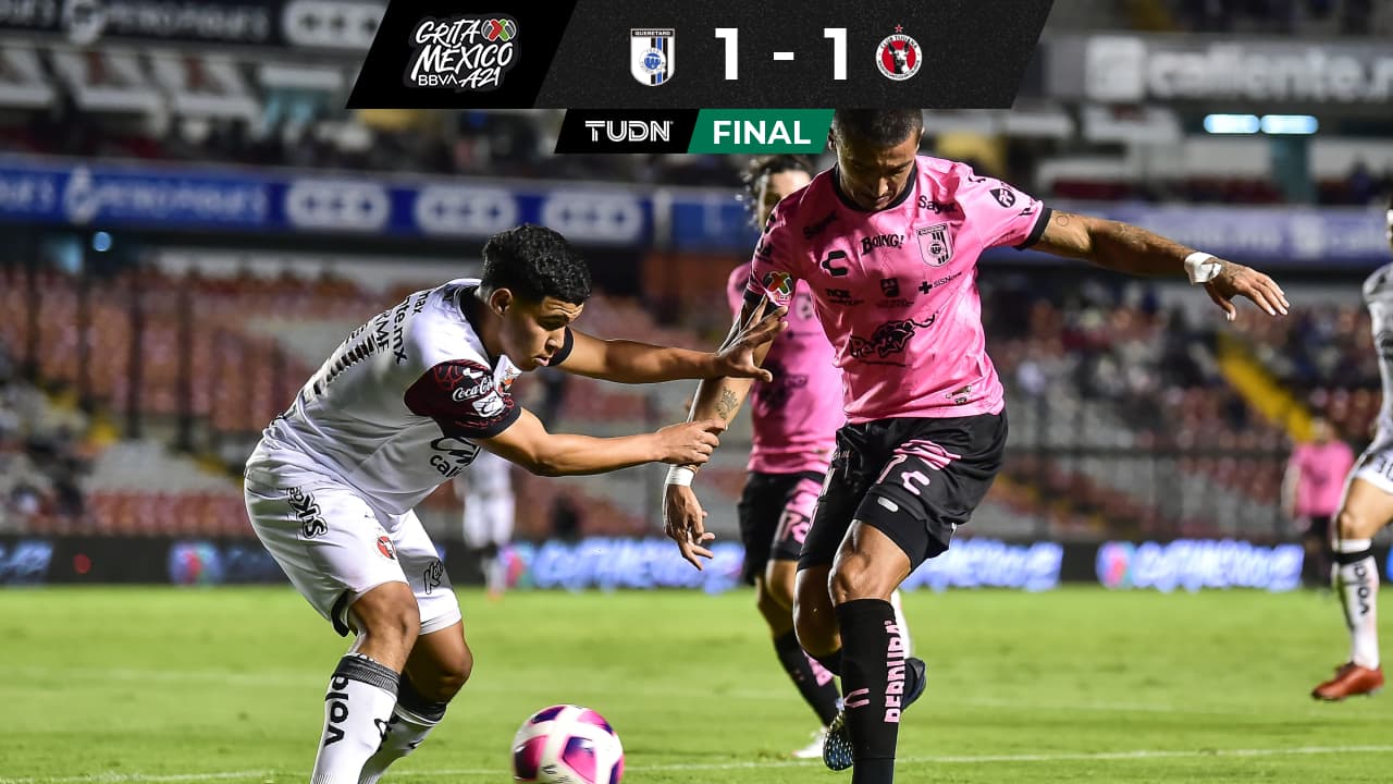Con polémica final, Gallos Blancos y Xolos sellaron inútil empate