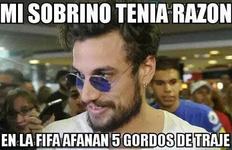 La FIFA está bajo investigación de las autoridades y en la red llovieron las burlas de la gente.