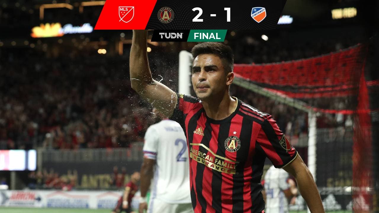 Pity Martínez y Ezequiel Barco se echaron a Atlanta a la espalda ante ausencia de Josef