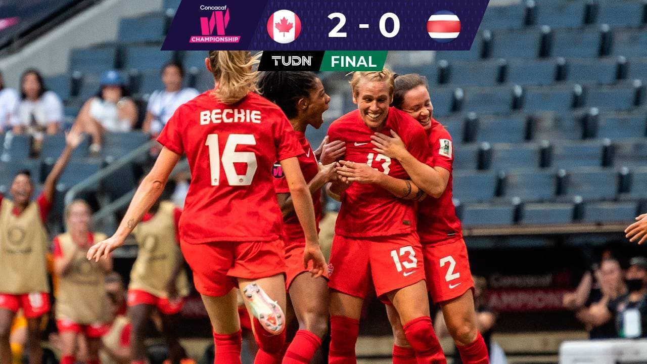 Canadá arrasa en su grupo y Panamá va a Repechaje rumbo a Mundial Femenil
