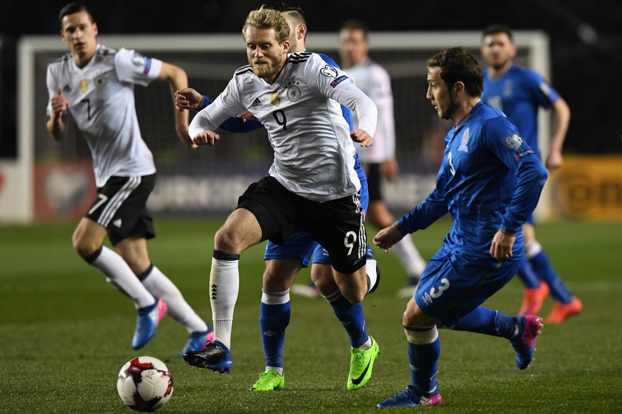 No hubo mejor manera para debutar en estas eliminatorias para Schurrle, que actualmente milita en el Borussia Dortmund.